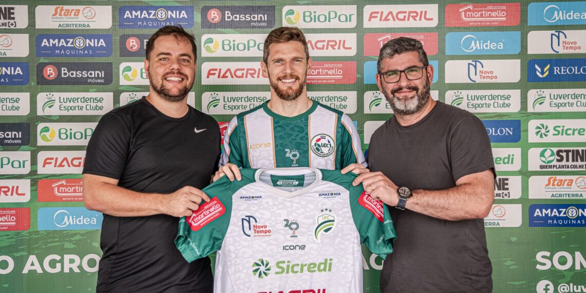 Raul Prata está de volta ao Luverdense: o ídolo já veste a camisa do Verdão