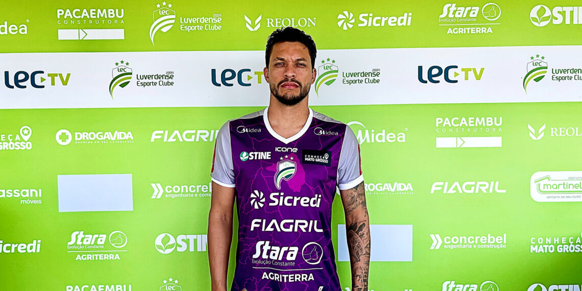 Luverdense Esporte Clube anuncia a contratação do centroavante Lucas Vieira