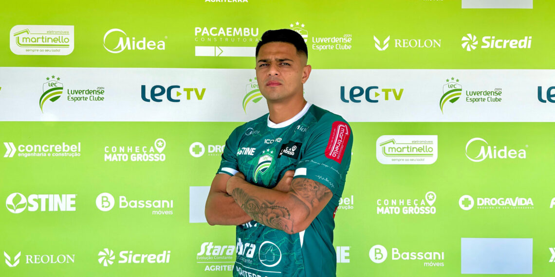Luverdense reforça a defesa com a contratação do zagueiro Felipe Corrêa