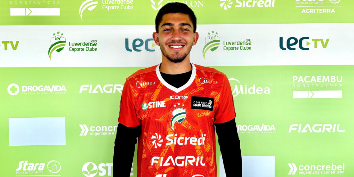 Luverdense Esporte Clube anuncia a contratação do jovem goleiro Kaique Feijó