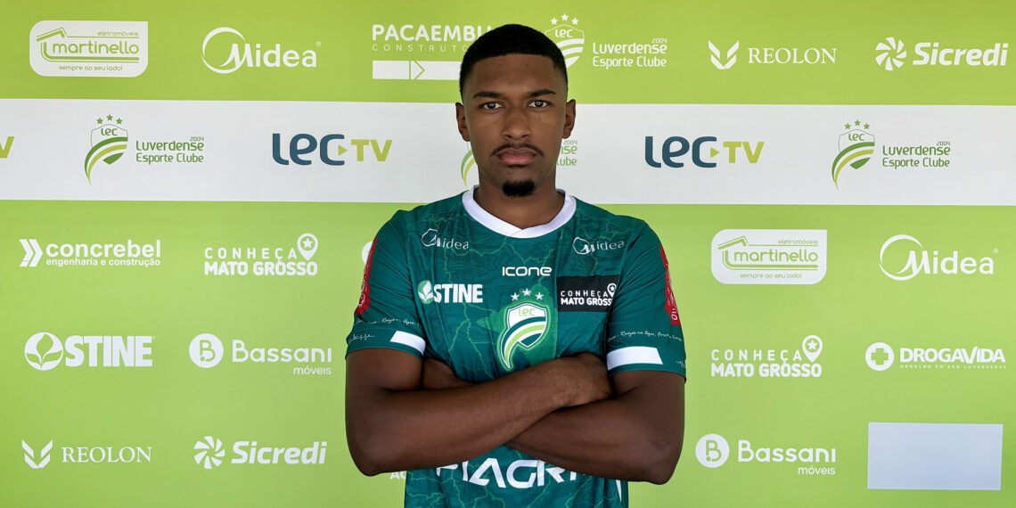 Da base do Inter para o Verdão: Luverdense apresenta zagueiro João Pedro